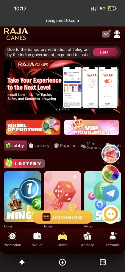 Raja Game promotions banner - Raja Game gallery screenshot 14